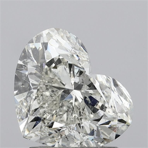 Picture of Natural Diamond 2.00 Carats, Heart with  Cut, J Color, I1 Clarity and Certified by GIA