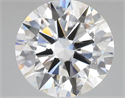Del inventario de diamantes de laboratorio, 5.02 quilates, Redondo , Color E, claridad VVS2 y certificado IGI