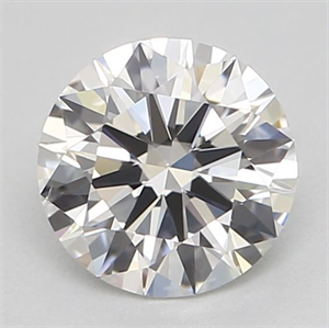 Picture of Natural Diamond 0.51 Carats, Round with Excellent Cut, G Color, SI1 Clarity and Certified by GIA