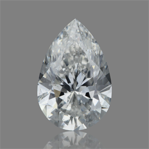 Picture of Natural Diamond 0.56 Carats, Pear with  Cut, G Color, SI2 Clarity and Certified by GIA