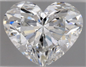 Diamante Natural 1.01 quilates, Corazón , Color F, claridad VS1 y certificado GIA