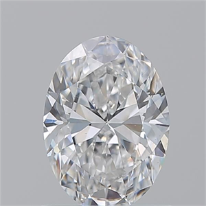 Picture of Natural Diamond 0.91 Carats, Oval with  Cut, E Color, VS1 Clarity and Certified by GIA