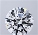Lab Grown Diamond 5.01 Carats, Round with Ideal Cut, E Color, VS2 Clarity and Certified by IGI