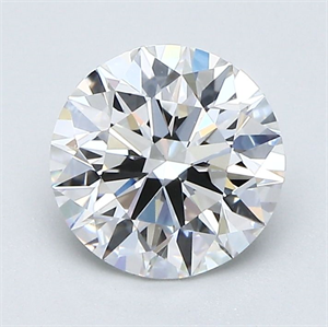 Foto Diamante Natural 1.61 quilates, Redondo , Color E, claridad VS1 y certificado GIA de