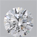 Natural Diamond 1.26 Carats, Round with Excellent Cut, D Color, IF Clarity and Certified by GIA