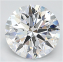 Lab Grown Diamond 3.02 Carats, Round with Ideal Cut, D Color, IF Clarity and Certified by IGI
