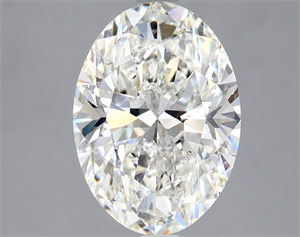 Picture of Natural Diamond 2.52 Carats, Oval with  Cut, G Color, SI2 Clarity and Certified by GIA
