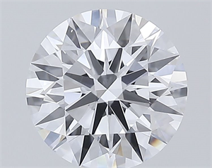 Picture of Lab Grown Diamond 2.09 Carats, Round with Ideal Cut, D Color, VS2 Clarity and Certified by IGI