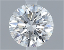 Natural Diamond 0.50 Carats, Round with Excellent Cut, E Color, SI1 Clarity and Certified by GIA