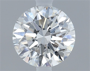 Picture of Natural Diamond 0.50 Carats, Round with Excellent Cut, E Color, SI1 Clarity and Certified by GIA