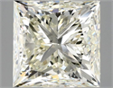 Natural Diamond 1.20 Carats, Princess with  Cut, M Color, SI1 Clarity and Certified by GIA