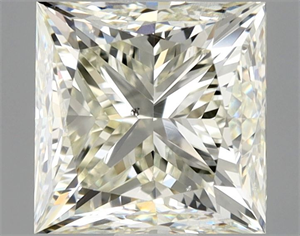 Foto Diamante Natural 1.20 quilates, Princesa , Color M, claridad SI1 y certificado GIA de