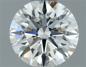 Foto Diamante Natural 0.50 quilates, Redondo , Color H, claridad VVS2 y certificado IGI de