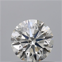 Diamante Natural 0.60 quilates, Redondo , Color G, claridad VVS2 y certificado IGI