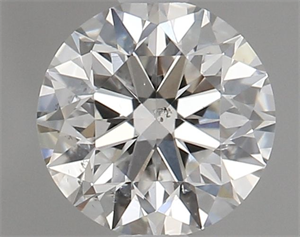 Foto Diamante Natural 0.80 quilates, Redondo , Color G, claridad SI1 y certificado GIA de