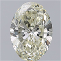 Natural Diamond 1.20 Carats, Oval with  Cut, M Color, VS2 Clarity and Certified by GIA