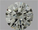 Diamante Natural 0.60 quilates, Redondo , Color J, claridad VVS2 y certificado IGI