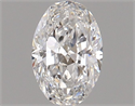 Diamante Natural 0.50 quilates, Ovalado , Color F, claridad VS1 y certificado GIA