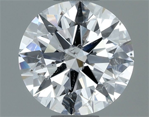 Foto Diamante Natural 1.02 quilates, Redondo , Color E, claridad SI2 y certificado GIA de