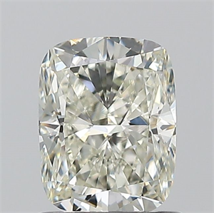 Picture of Natural Diamond 1.01 Carats, Cushion with  Cut, I Color, VVS2 Clarity and Certified by IGI