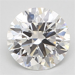 Foto Diamante Natural 0.70 quilates, Redondo , Color F, claridad VVS1 y certificado GIA de