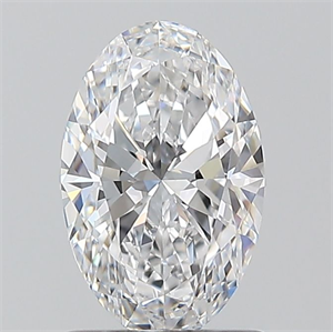 Picture of Natural Diamond 1.01 Carats, Oval with  Cut, D Color, VVS1 Clarity and Certified by GIA