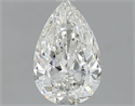 Natural Diamond 1.01 Carats, Pear with  Cut, H Color, VS1 Clarity and Certified by IGI