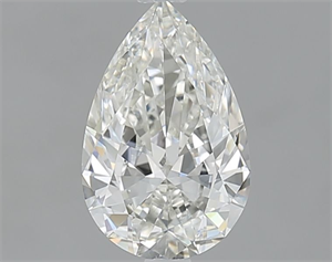 Picture of Natural Diamond 1.01 Carats, Pear with  Cut, H Color, VS1 Clarity and Certified by IGI