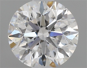 Foto Diamante Natural 0.50 quilates, Redondo , Color E, claridad SI1 y certificado GIA de