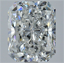 Diamante Natural 4.01 quilates, Radiante , Color G, claridad SI1 y certificado GIA