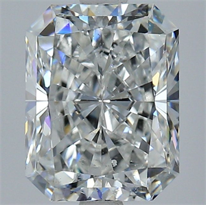 Foto Diamante Natural 4.01 quilates, Radiante , Color G, claridad SI1 y certificado GIA de
