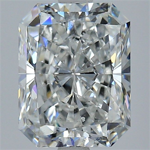 Picture of Natural Diamond 4.01 Carats, Radiant with  Cut, G Color, SI1 Clarity and Certified by GIA