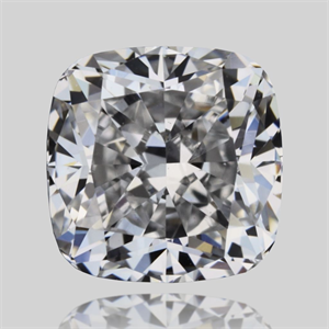 Picture of Natural Diamond 0.58 Carats, Cushion with  Cut, D Color, VVS2 Clarity and Certified by GIA
