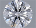 Lab Grown Diamond 1.24 Carats, Round with Ideal Cut, D Color, VS2 Clarity and Certified by IGI