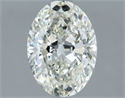 Natural Diamond 1.82 Carats, Oval with  Cut, I Color, SI2 Clarity and Certified by IGI