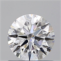 Diamante Natural 0.80 quilates, Redondo , Color D, claridad SI1 y certificado GIA