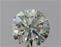 Natural Diamond 0.40 Carats, Round with Very Good Cut, I Color, VS2 Clarity and Certified by GIA