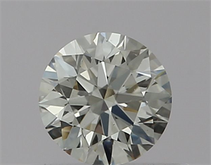 Picture of Natural Diamond 0.40 Carats, Round with Very Good Cut, I Color, VS2 Clarity and Certified by GIA