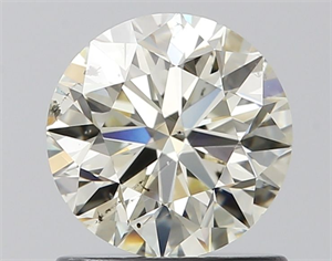 Foto Diamante Natural 1.00 quilates, Redondo , Color J, claridad SI1 y certificado IGI de