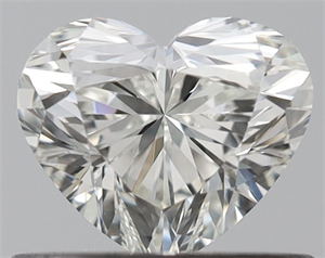 Foto Diamante Natural 0.50 quilates, Corazón , Color H, claridad VVS2 y certificado IGI de