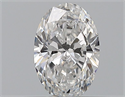 Diamante Natural 0.40 quilates, Ovalado , Color D, claridad SI1 y certificado GIA