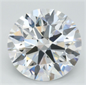 Lab Grown Diamond 4.75 Carats, Round with Ideal Cut, D Color, IF Clarity and Certified by IGI
