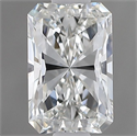 Natural Diamond 0.70 Carats, Radiant with  Cut, H Color, VS1 Clarity and Certified by GIA