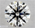 Natural Diamond 0.54 Carats, Round with Excellent Cut, I Color, VVS1 Clarity and Certified by GIA