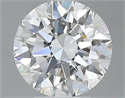 Diamante Natural 0.51 quilates, Redondo , Color E, claridad VVS1 y certificado GIA