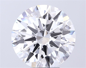 Picture of Lab Grown Diamond 6.53 Carats, Round with Ideal Cut, E Color, VS1 Clarity and Certified by IGI