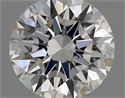 Diamante Natural 0.63 quilates, Redondo , Color F, claridad SI1 y certificado GIA