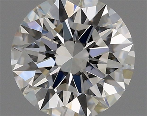 Foto Diamante Natural 0.63 quilates, Redondo , Color F, claridad SI1 y certificado GIA de