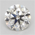 Diamante Natural 0.50 quilates, Redondo , Color I, claridad VVS2 y certificado GIA