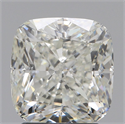 Diamante Natural 2.50 quilates, Del cojín , Color J, claridad VS1 y certificado GIA